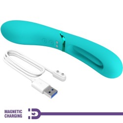 vibrateur point g lexie 7 vibrations bleu