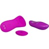 romario stimulateur de clitoris à lay-on télécommande rose