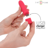 symone bullet vibrant rechargeable usb 8 vibrations rouge 10 x 2,2 cm