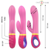 vibrateur lapin rose daphne