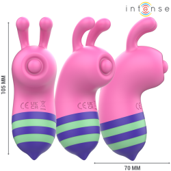 willie stimulateur abeille rose-vert