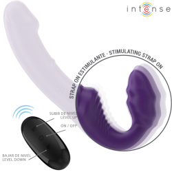 jill double vibrateur 20 cm violet télécommande