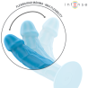 phoebe vibrateur réaliste 10 vibrations télécommande bleu