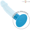 phoebe vibrateur réaliste 10 vibrations télécommande bleu