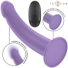 eddie vibrateur 17,5 cm 10 vibrations violet télécommande
