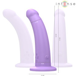 eddie vibrateur 17,5 cm 10 vibrations violet télécommande