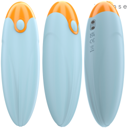 mike bullet vibrant 10 vibrations bleu