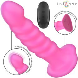 cindy vibrateur taille l design spirale 10 vibrations rose télécommande