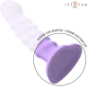 brenda vibrateur taille m design spirale 10 vibrations violet télécommande