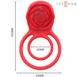 gail stimulateur rose 10 vibrations rouge telecommande