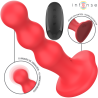 cody vibrateur avec ventouse télécommande rouge