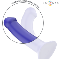 victoria vibrateur avec ventouse 10 vibrations bleu foncé télécommande