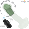 becca vibrateur avec ventouse 10 vibrations télécommande verte