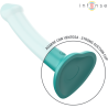 katie vibrateur avec ventouse 10 vibrations télécommande bleue