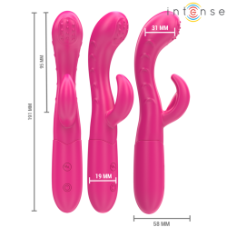 amara vibrateur avec langue stimulante 10 vibrations rose