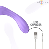 becky vibrateur 19 cm chauffant 7 vibrations violet