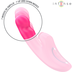 emi vibrateur 13,5 cm multifonction 3 en 1 10 vibrations rose