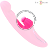 emi vibrateur 13,5 cm multifonction 3 en 1 10 vibrations rose