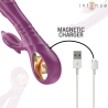 halle vibrateur multifonction avec langue stimulante dauphin violet