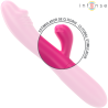 ivy vibrateur flexible 10 vibrations avec langue stimulante rose