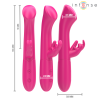 julieta vibrateur rabbit 18,6 cm 10 vibrations rose