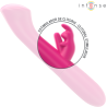 julieta vibrateur rabbit 18,6 cm 10 vibrations rose