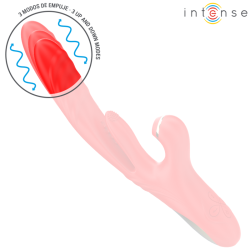 karol vibrateur multifonction poussée & stimulation & ondes stimulantes rouge