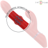 lele vibrateur multifonction rotatif & oscillant & stimulant rouge