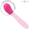 lisette vibrateur 19 cm souple 10 vibrations rose