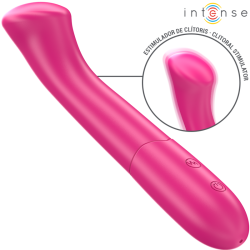 paty vibrateur 19 cm flexible 10 vibrations modèle 2 rose