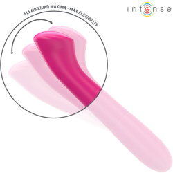 paty vibrateur 19 cm flexible 10 vibrations modèle 2 rose