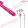 paty vibrateur 19 cm flexible 10 vibrations modèle 2 rose