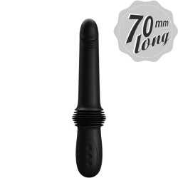 vibrateur pazuzu 3 modes de poussée noir