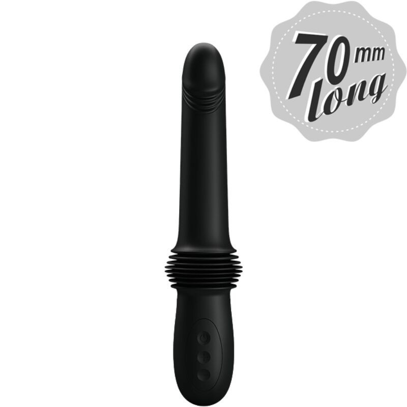 vibrateur pazuzu 3 modes de poussée noir vibrateur pazuzu 3 modes de poussée noir