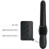 vibrateur pazuzu 3 modes de poussée noir