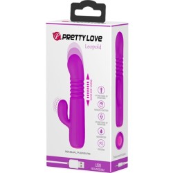 vibrateur leopold 4 vibrations 4 modes de poussée violet