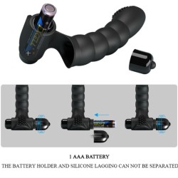 vibrateur doigt alexander 10 vibrations noir