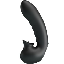 hobgoblin boîte à doigts vibrants 12 vibrations + stimulateur de clitoris noir