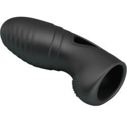 alan vibrateur de doigts en silicone noir