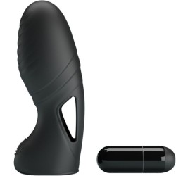 alan vibrateur de doigts en silicone noir
