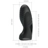 alan vibrateur de doigts en silicone noir