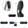 alan vibrateur de doigts en silicone noir
