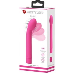 vibrateur point g logan 10 vibrations rose