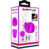 stimulateur de clitoris estelle tongue 12 vibrations violet
