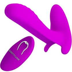 masseur & vibrateur 12 vibrations télécommande violet