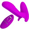 masseur & vibrateur 12 vibrations télécommande violet