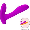 masseur & vibrateur 12 vibrations télécommande violet