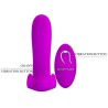 masseur & vibrateur 12 vibrations télécommande violet