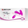 masseur & vibrateur 12 vibrations télécommande violet