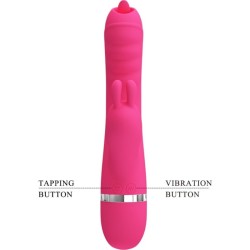 vibrateur lapin multifonction phoenix rose